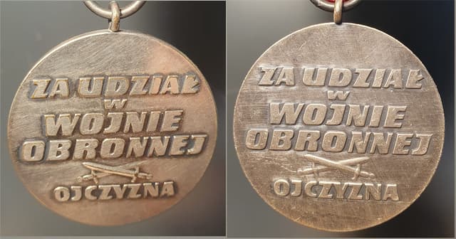 Niewielkie różnice w kolorystyce dla dwóch medali