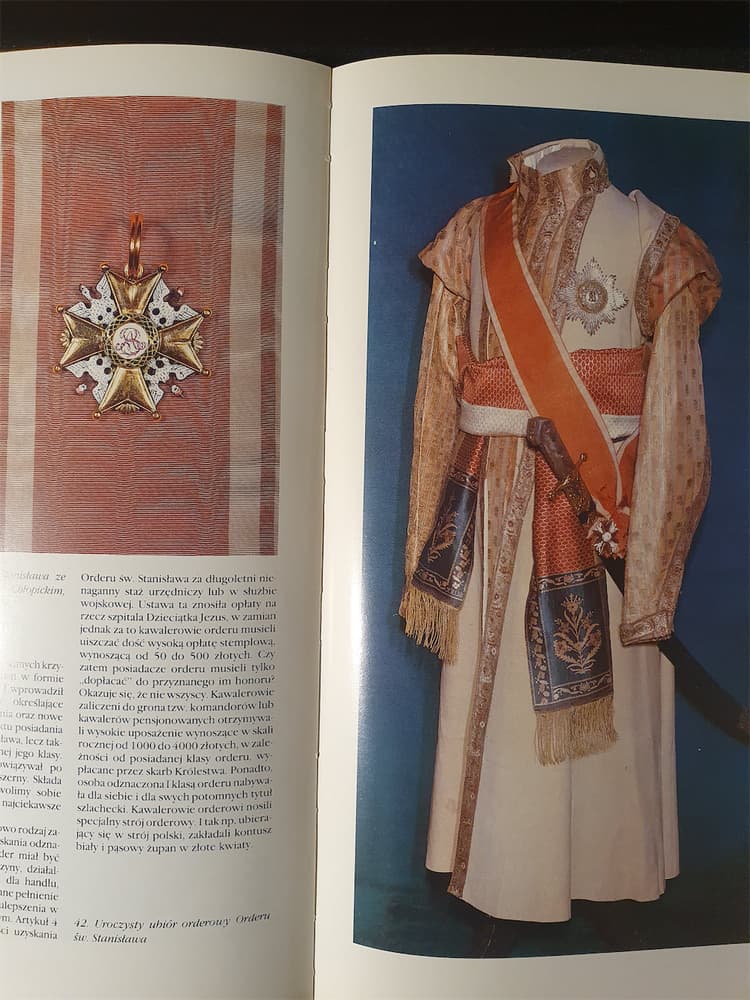 Przykładowe zdjęcie z rozdziału - Order Świętego Stanisława oraz ubiór orderowy