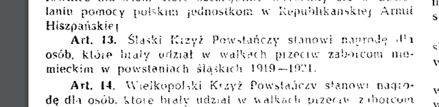 Ustawa z 17.02.1960r. o Orderach i Odznaczeniach art. 13