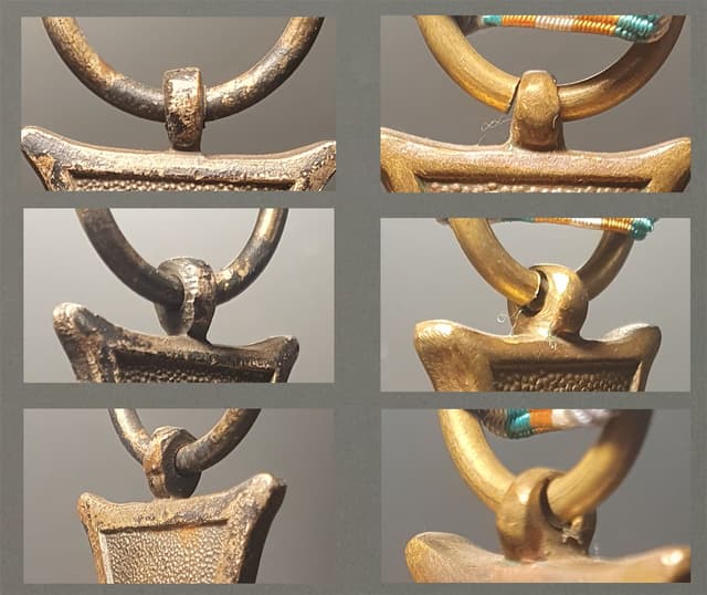 Z lewej strony wersja Caritasu, z prawej Mennica